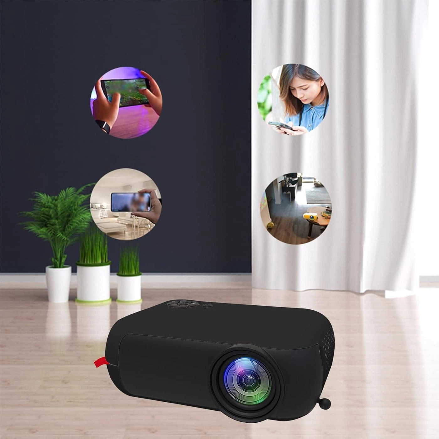 Mini projector 480x360P