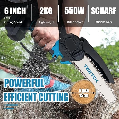 Mini Chainsaw - 6-Inch 18V Cordless