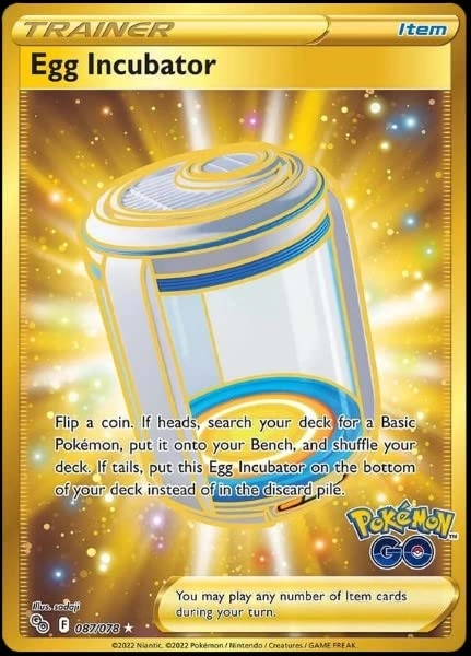 Pokémon Egg Incubator 087/078