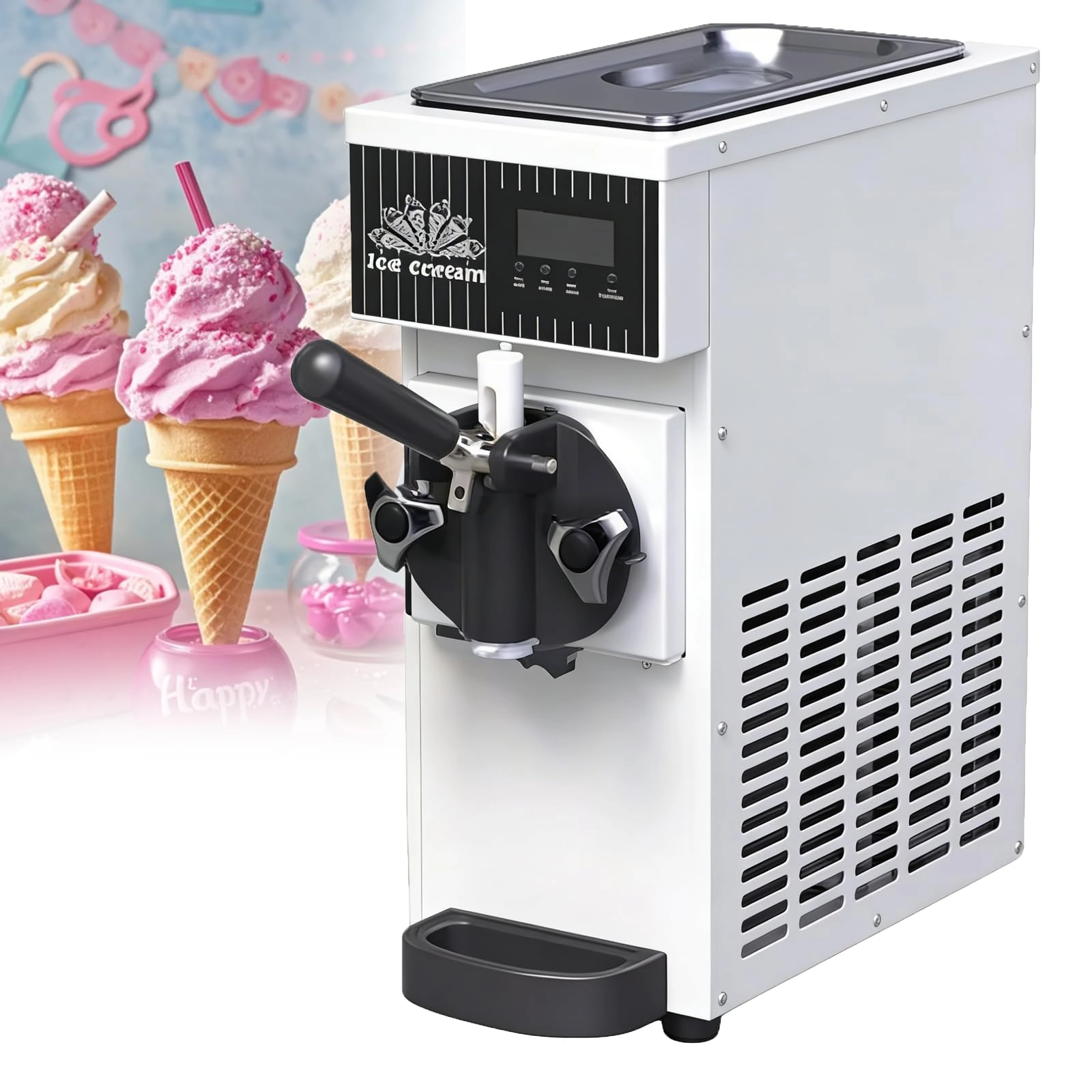 Gavscient Commercial Ice Cream Machine - 5-32C