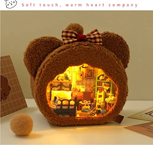 3D Wooden Puzzle Bookshelf Insert - Library of Books 1:24