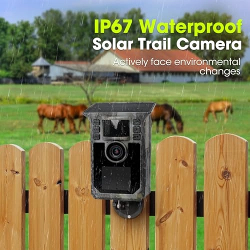 Solar Trail Camera - 64MP