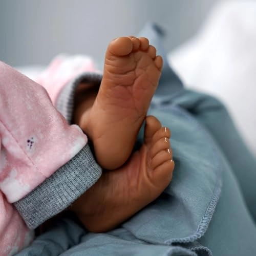 Reborn Baby Doll - 17Inch Cloth Body African American