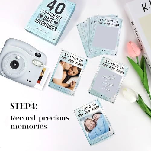 Date Night Card Games - 40 Scratch Off Cards