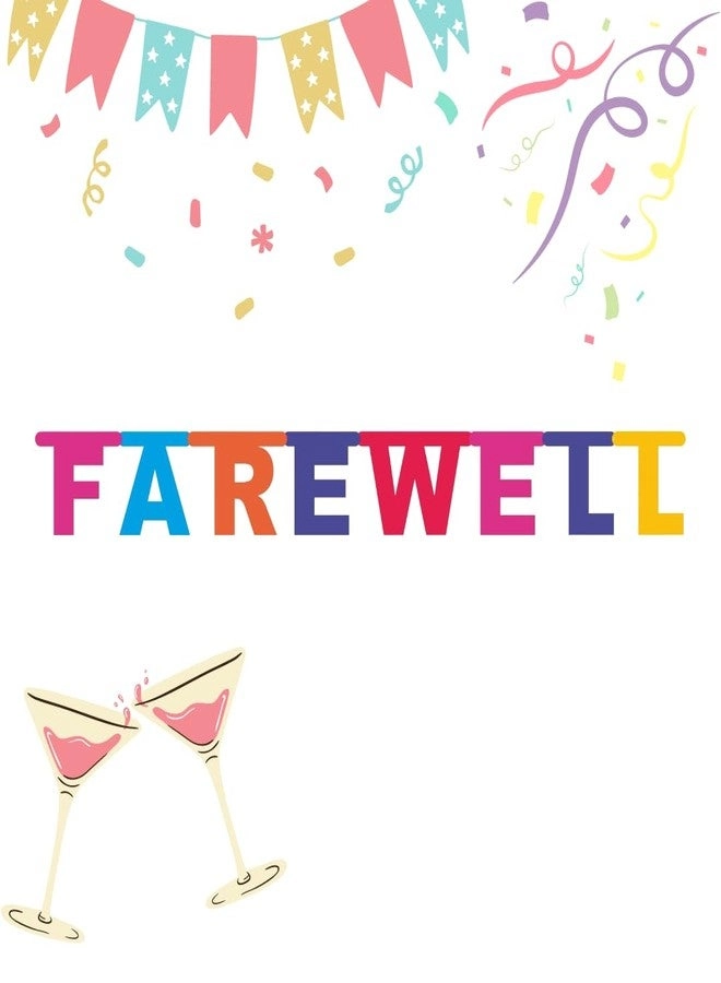 WP WANNA PARTY Farewell Colorful Banner - Large 6FT