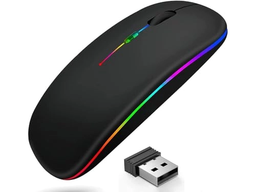 Wireless Optical Mouse - Bluetooth Radio Frequency Wi-Fi