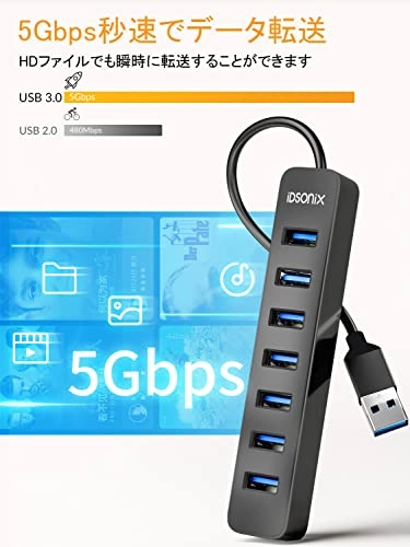 7-PORT USB3.2 10G HUB - PD 60W 24V3A