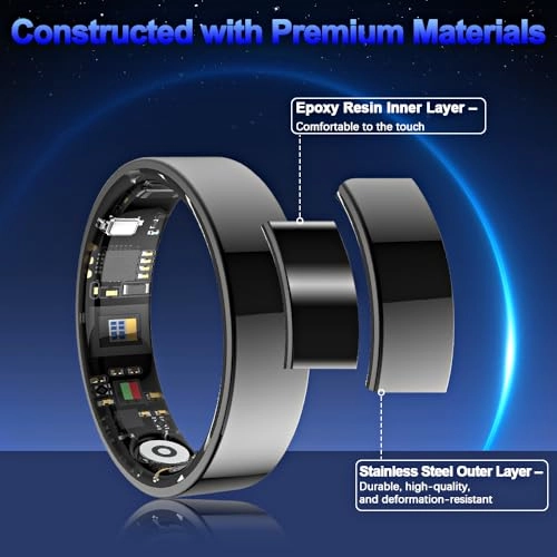 Smart Ring - Health Tracker Bluetooth IP68