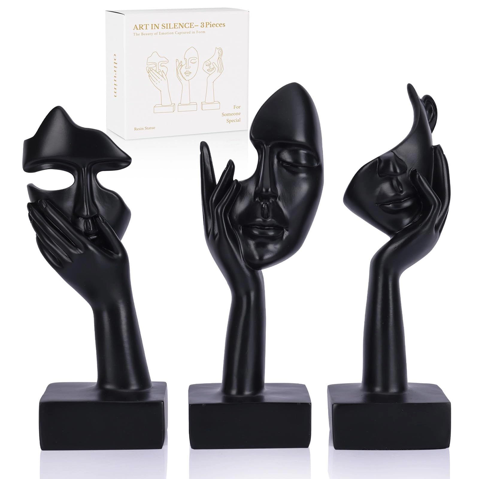Thinker Statue - Plastic, Resin