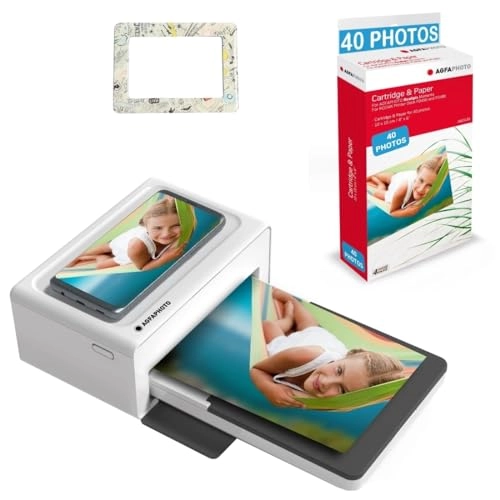 Realipix Moments BAMO4640ES + Cartridges & Paper + Magnetic Frame - 10x15cm