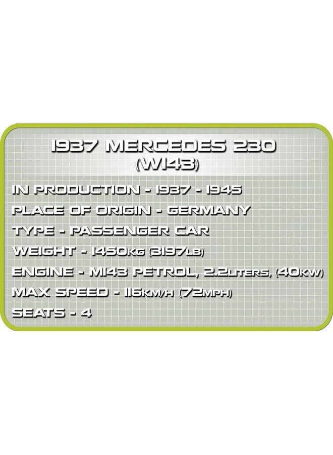 Mercedes 230 - 1937 Historical Collection