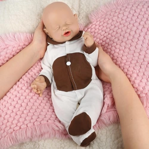 Sleeping Baby Doll - 16 inch Silicone Girl Skin Color Ages 3+