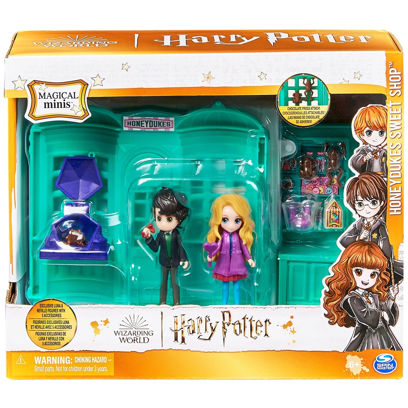 Harry Potter - Magical Minis Honeydukes Sweet Shop - Luna Lovegood + Neville Longbottom 2 pcs
