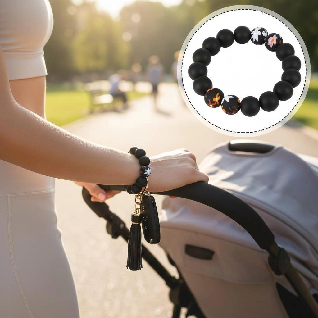 Key Ring Bracelet - Car