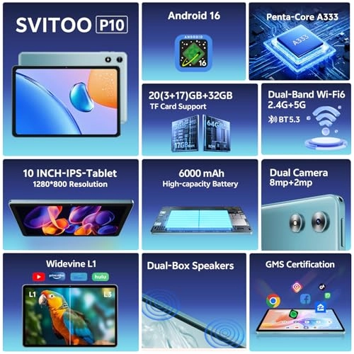 Tab 10 - 20GB 10 Inch 32GB