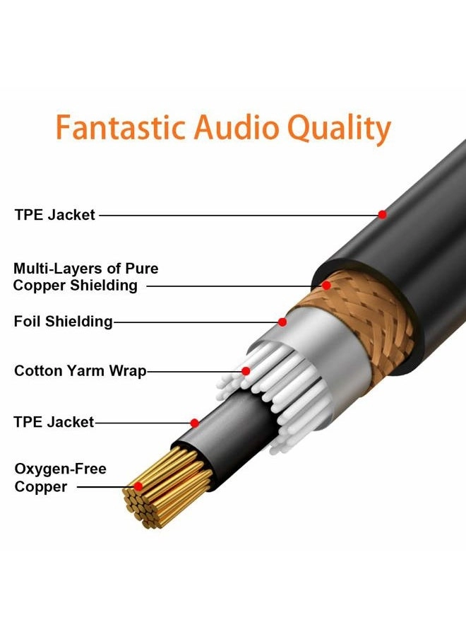 Dual RCA to XLR Cable - 1.0 meter