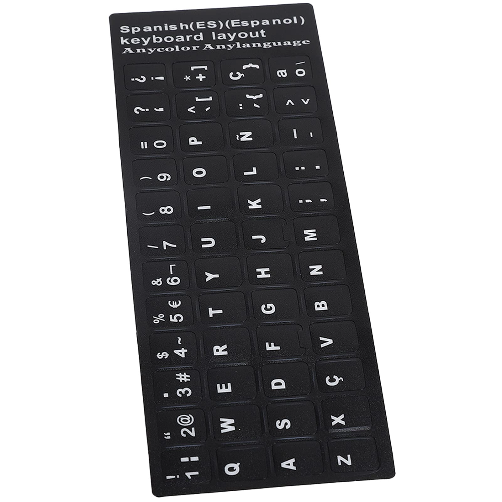 Domary Keyboard Sticker - Spanish