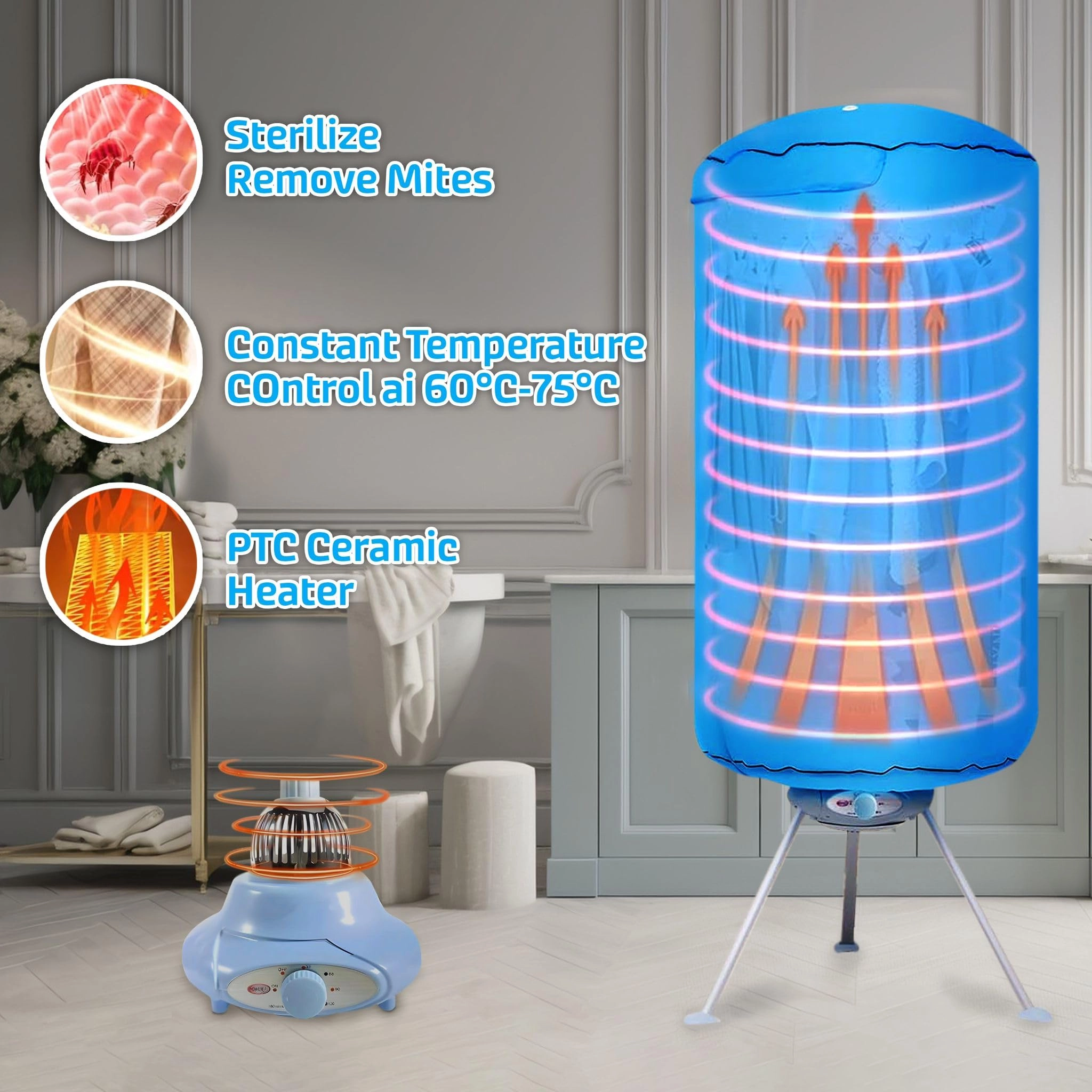 Electric Clothes Dryer - 15kg