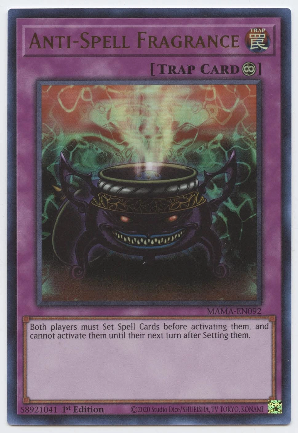 Yu-Gi-Oh! Anti-Spell Fragrance MAMA-EN092