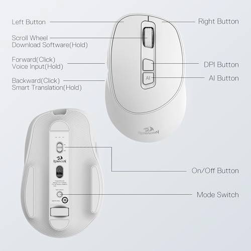 BM-4195 Mouse - 2.4GHz/BT