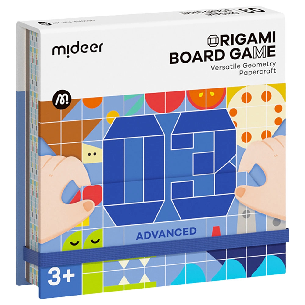 MIDEER Origami Board Game - Level 3 50 diverse play sheets