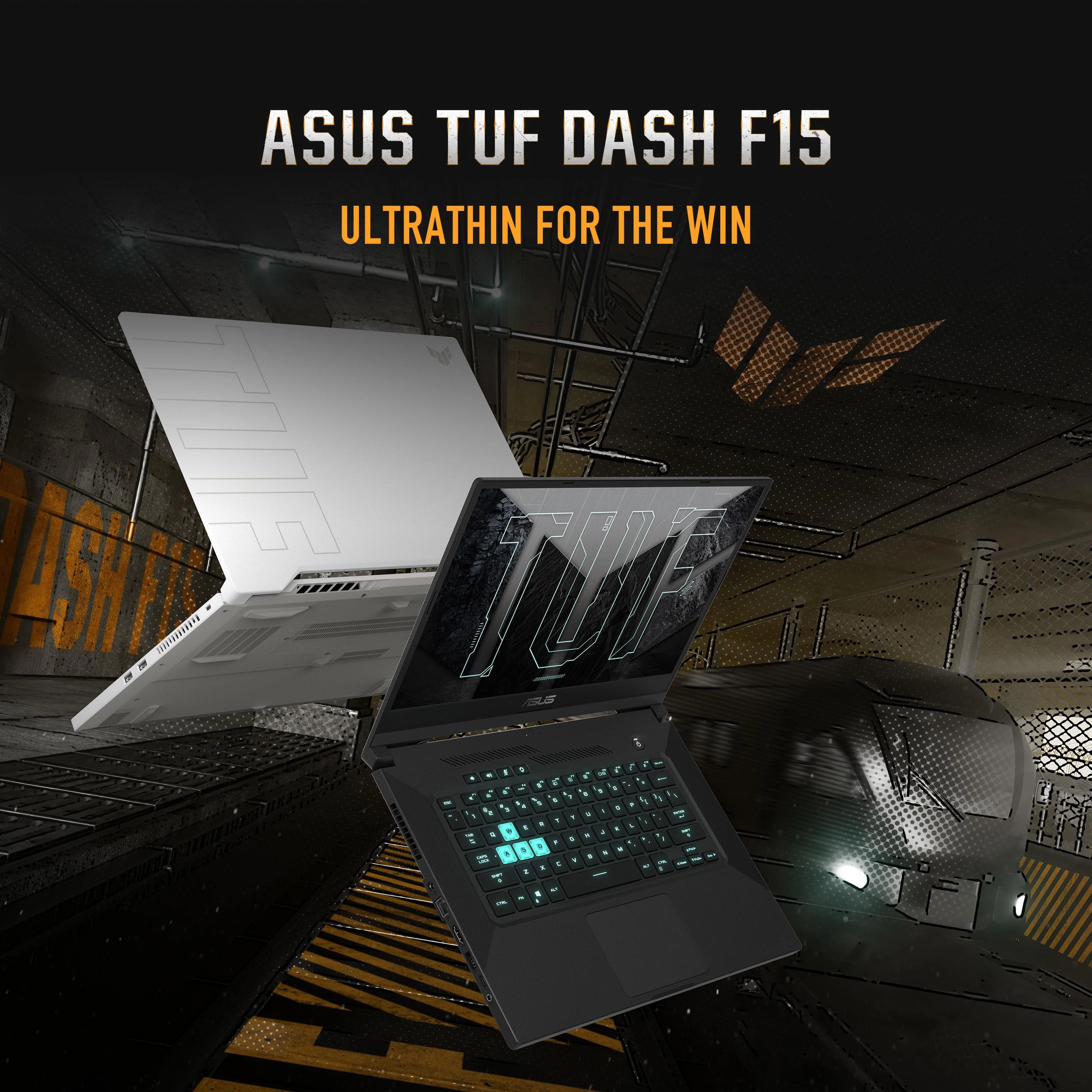 TUF Dash F15 FX516PM-HN024W - 15.6'' Core i7-11370H 16GB DDR4 1TB SSD