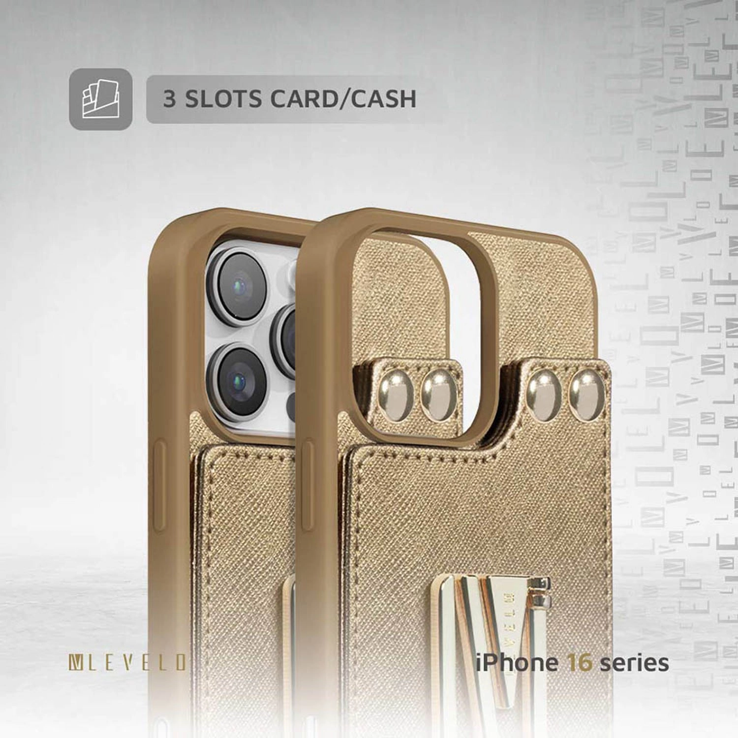 Serena Leather Case for iPhone 16 Pro