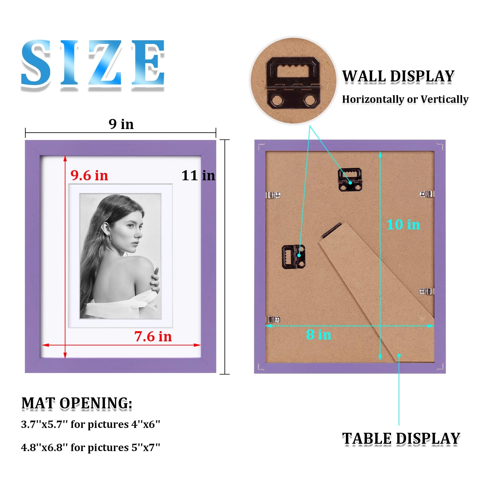 8x10 Picture Frames - 8x10 4