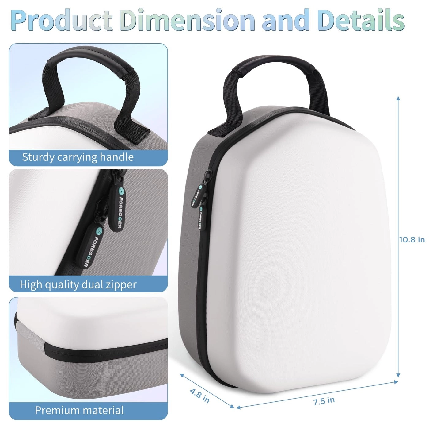 Hard Carrying Case - Compatible with Meta Quest 3S, Quest 3, Quest 2, Vision Pro