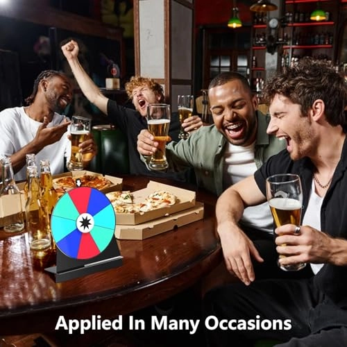 Prize Wheel Spinner - 6 Inch 8 Slot Dry Erase