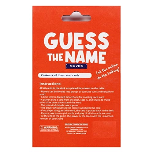 Guess The Name of The Movies - 48 piece(s)