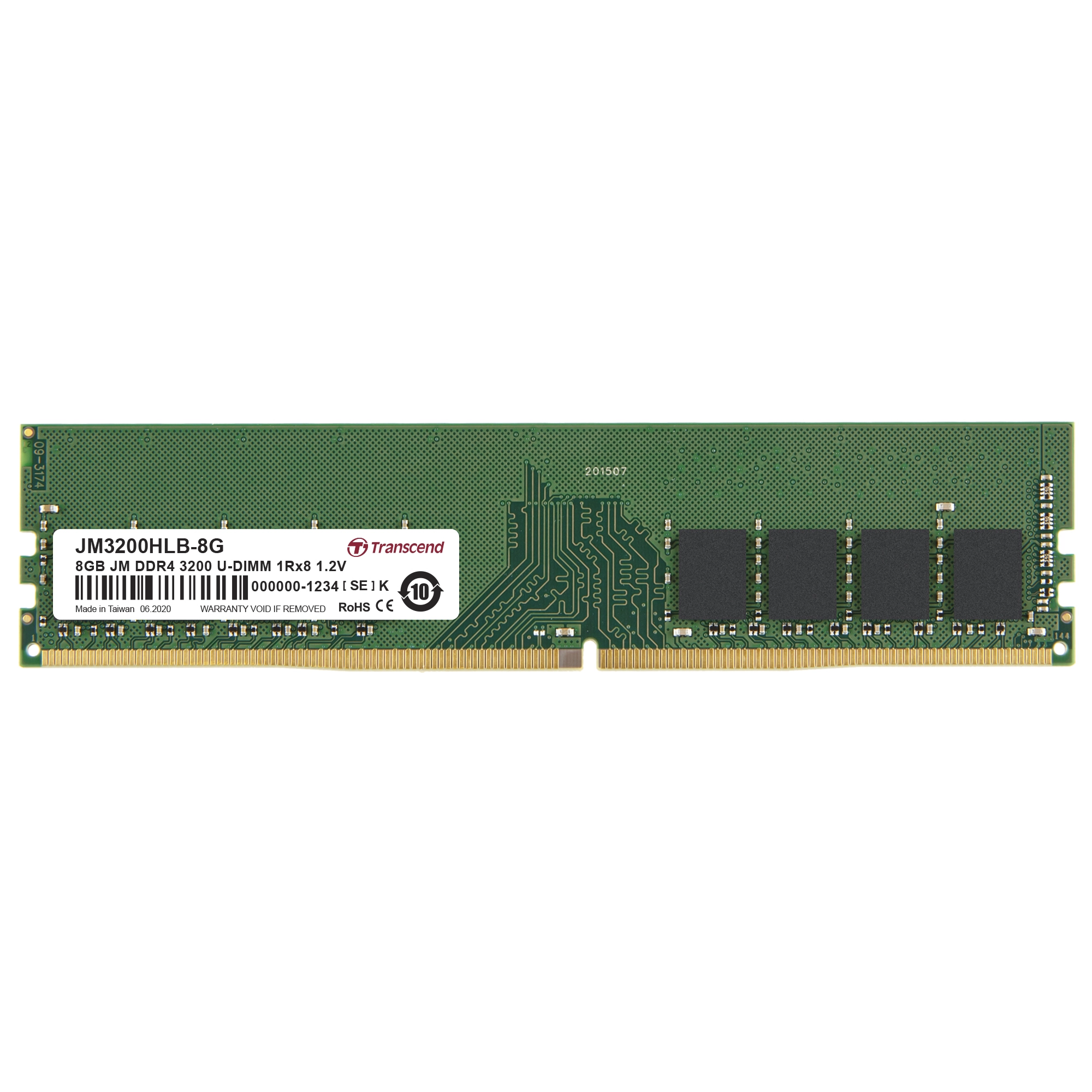 JetRam - 8GB 3200MHz SODIMM DDR4