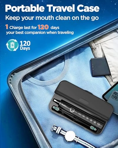 Y08U - 8 Brush Heads 120 Days Battery Life USB C