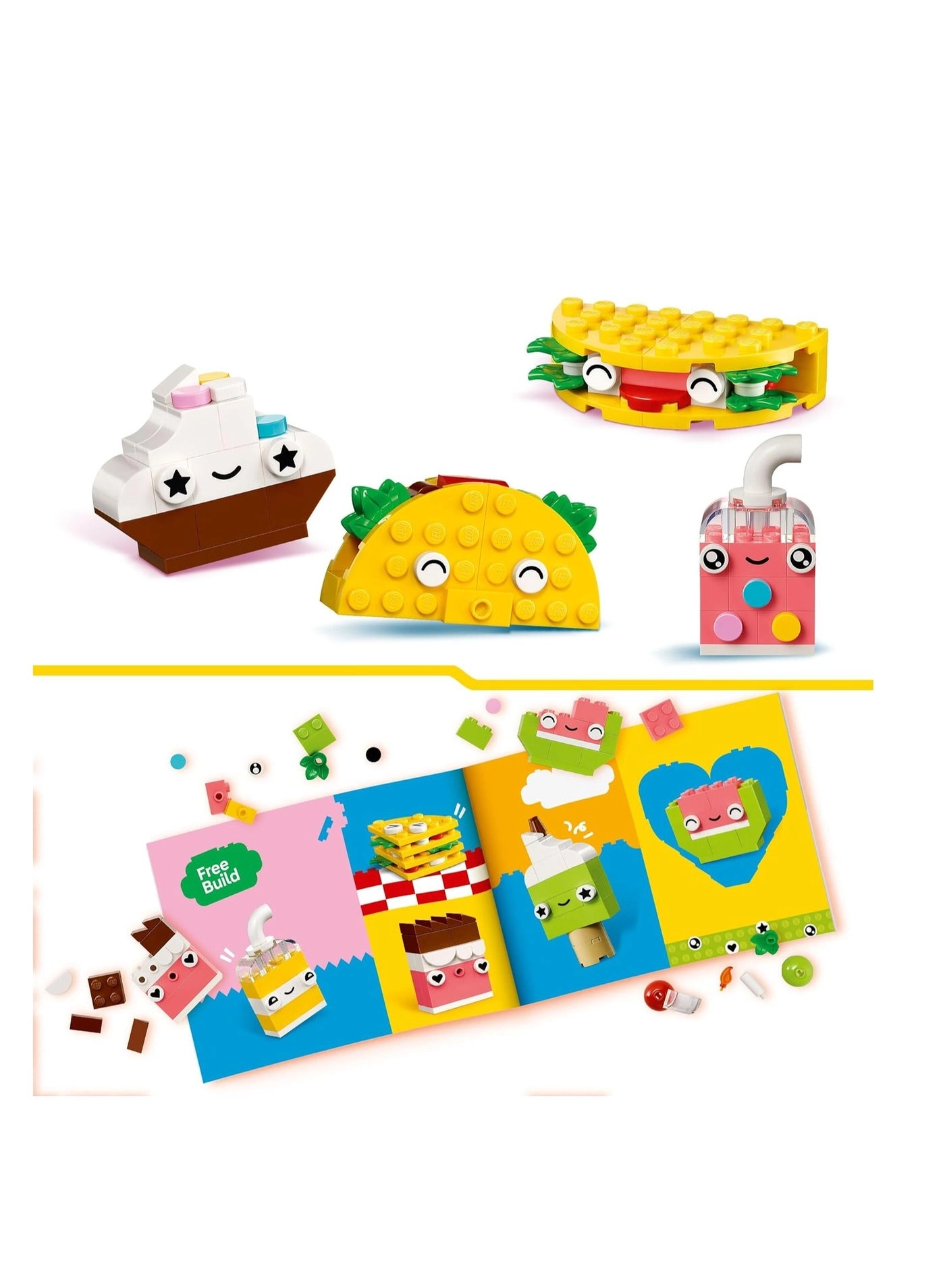 Classic Creative Food Friends (11039) - multicolor 4+