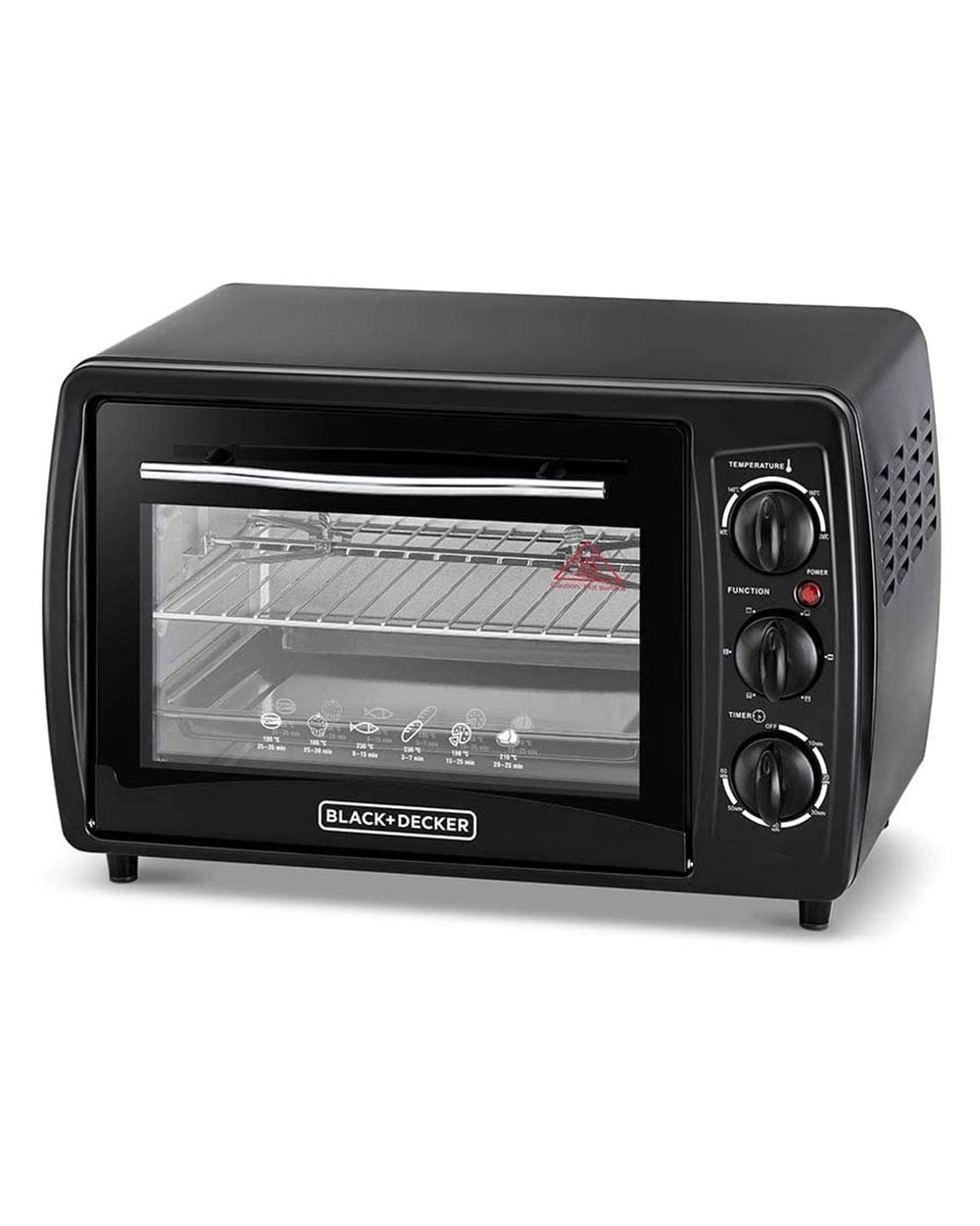 Black & Decker Toaster Oven With Rotisserie - 19L