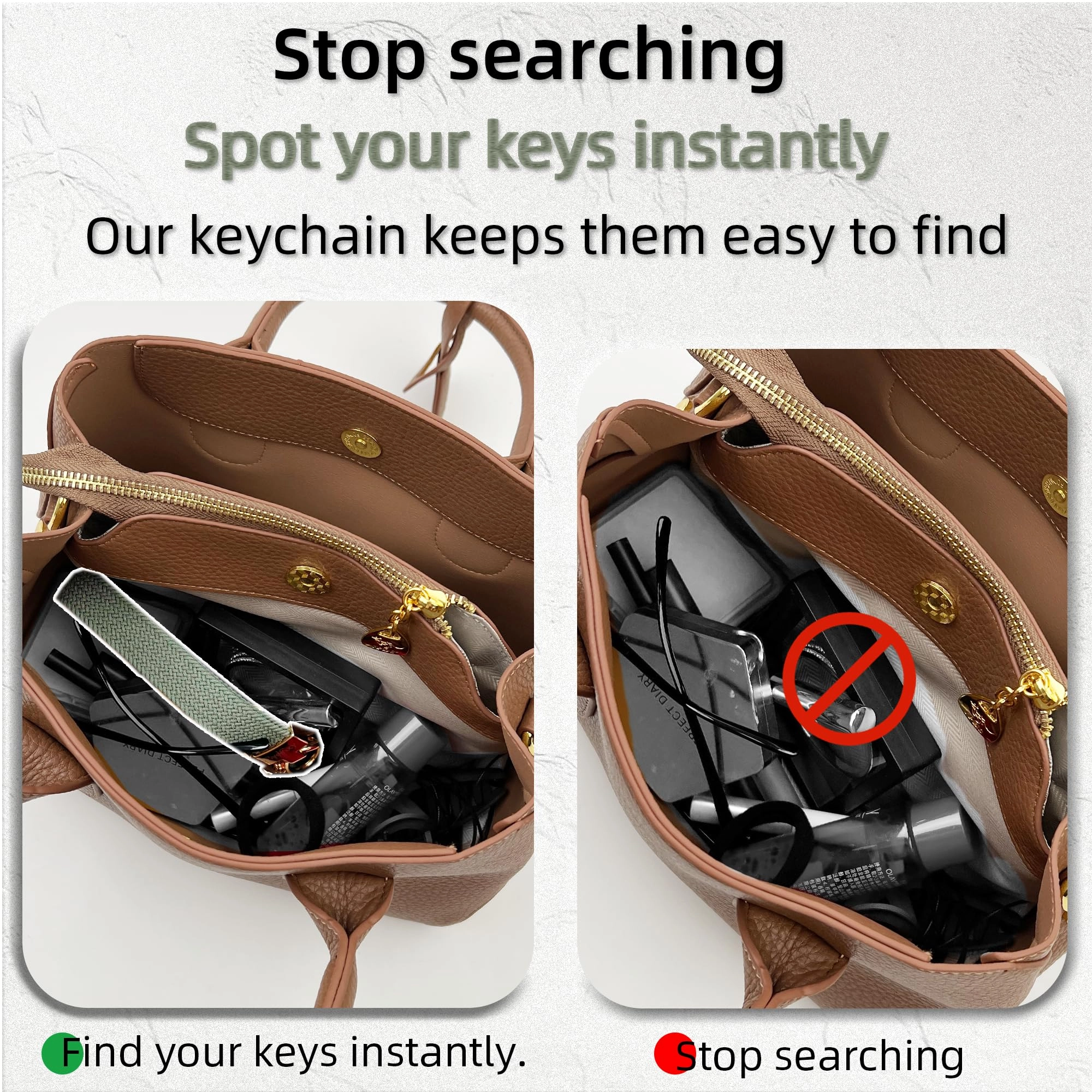 Initial Keychain - Letter