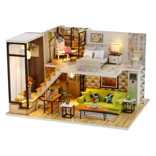 DIY Miniature Dollhouse Kit - Happiness Ice Cream Shop 1:24