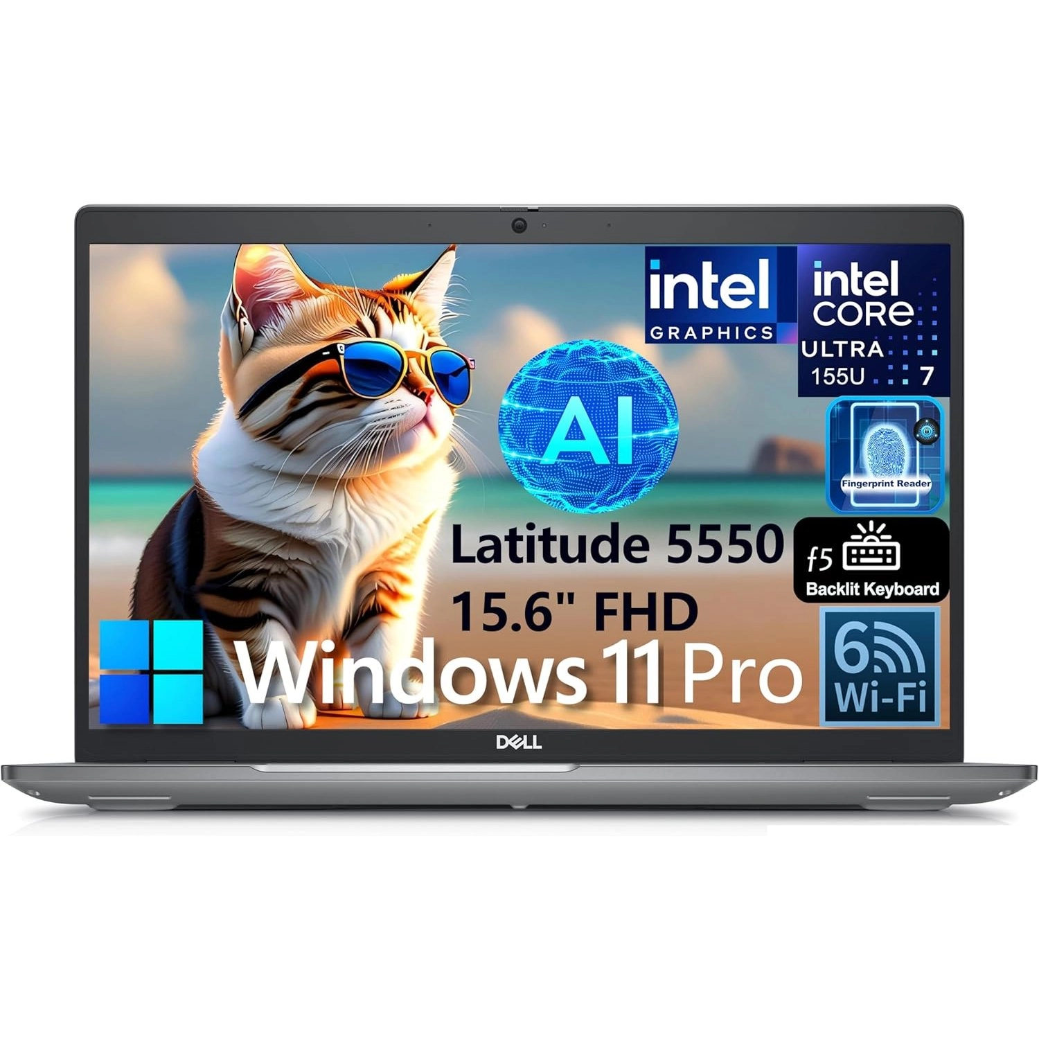 DELL Latitude 5550 - 15.6'' Core Ultra 7-155U 16GB DDR5 1000GB SSD