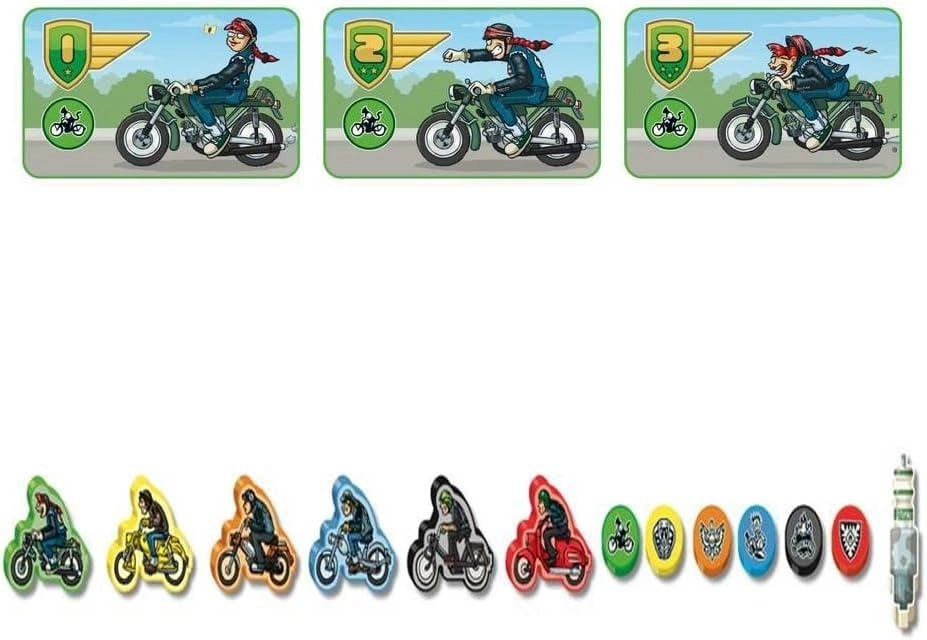 Full Throttle - Moped Racing Card Drafting