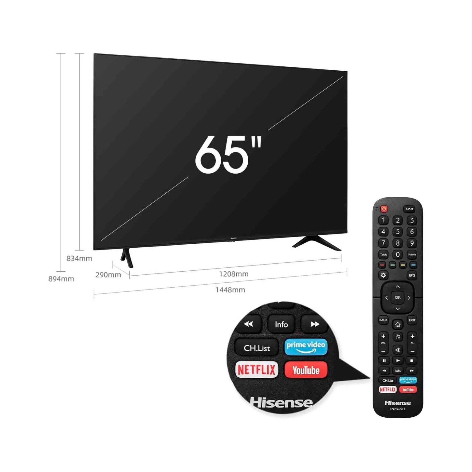 65a7120fs - 65 inch