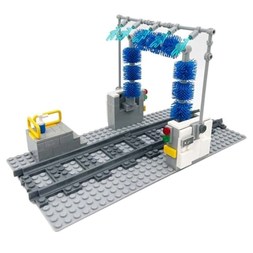 Railway Model Train Car Wash (MOC)