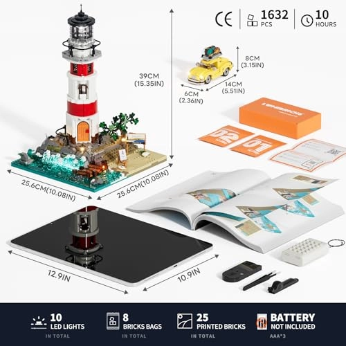 Sunrise Lighthouse - 1632 pcs