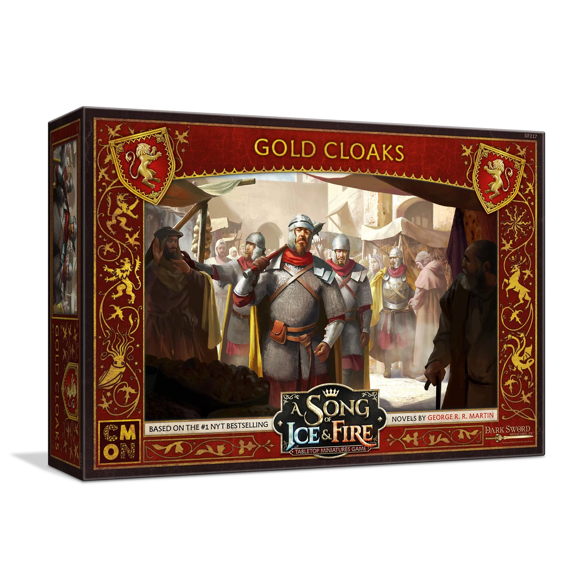 CMON A Song of Ice and Fire Tabletop Miniatures Game: Gold Cloaks Unit Box