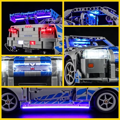 Light Kit for LEGO 42210 - Plastic 2 Fast 2 Furious 1