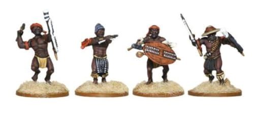 Natal Native Contingent Regiment - 1:56 28mm Plastic