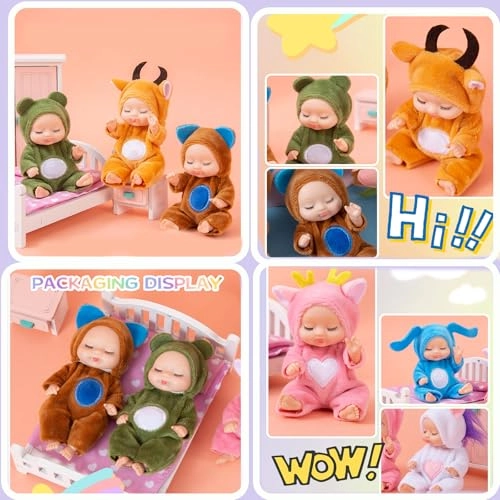 Baby Elf Doll 10 cm Plastic Set