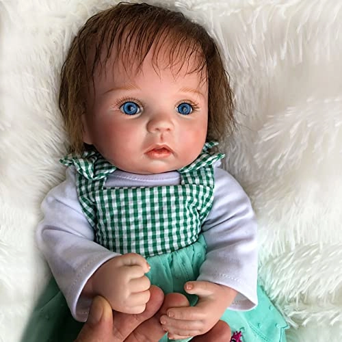 Reborn Baby Doll - 15 Inch Vinyl Mohair