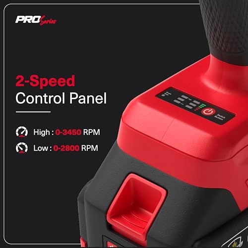 COMBO HEAVY DUTY CORDLESS IMPACT WRENCH - 320Nm 1/2"