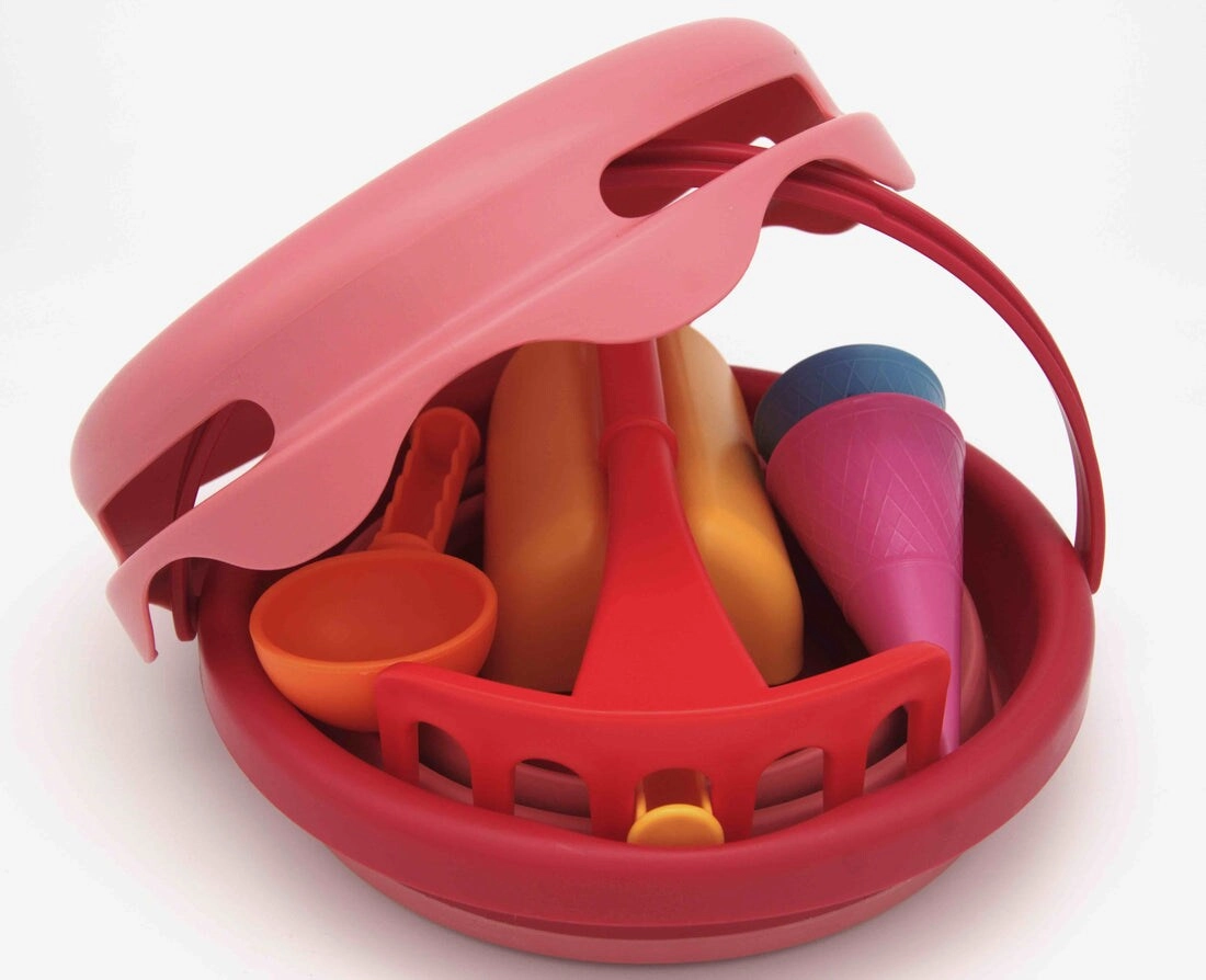 7-in-1 Sand Toys Set - Red