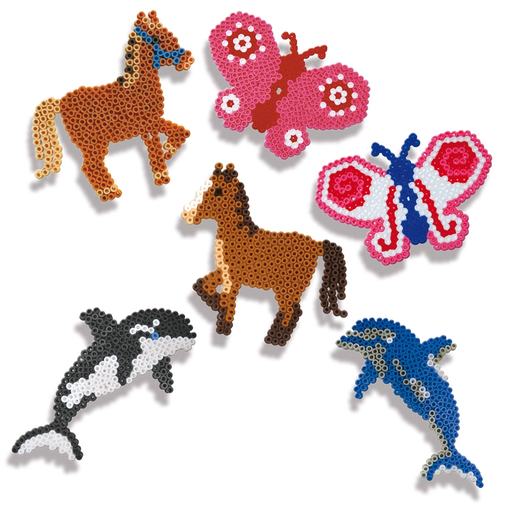 Iron-On Beads - Animals 9 piece(s)